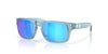 Oakley Junior Holbrook XXS OJ9014 Transparent Stonewash/Prizm Sapphire #colour_transparent-stonewash-prizm-sapphire