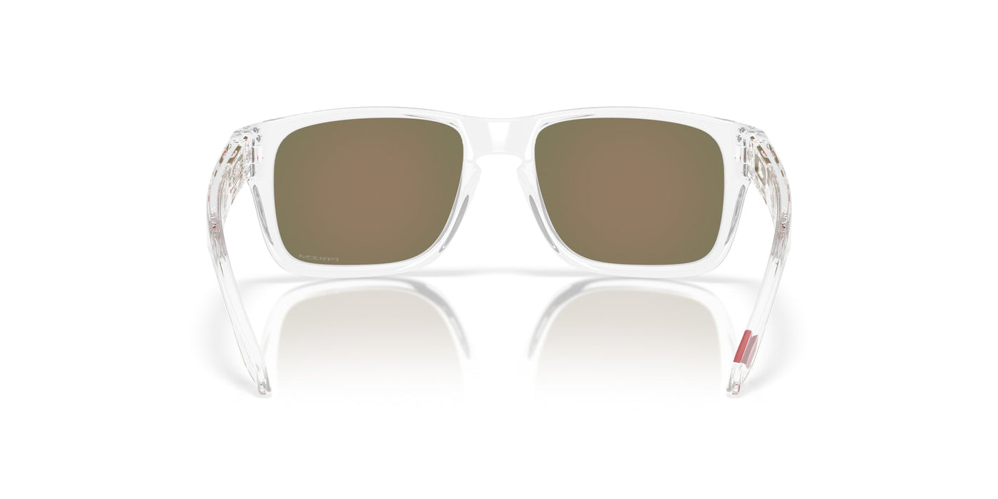 Oakley Junior Holbrook XXS OJ9014 Clear/Prizm Ruby #colour_clear-prizm-ruby