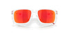 Oakley Junior Holbrook XXS OJ9014 Clear/Prizm Ruby #colour_clear-prizm-ruby