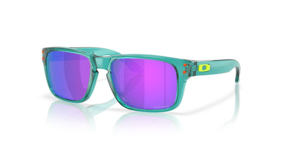 Oakley Junior Holbrook XXS OJ9014 Grey Smoke/Prizm Violet #colour_grey-smoke-prizm-violet