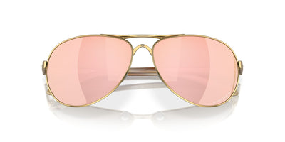 Oakley Feedback OO4079 Polished Gold/Prizm Rose Gold Polarised #colour_polished-gold-prizm-rose-gold-polarised