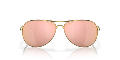 Oakley Feedback OO4079 Polished Gold/Prizm Rose Gold Polarised #colour_polished-gold-prizm-rose-gold-polarised