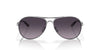 Oakley Feedback OO4079 Polished Chrome/Prizm Grey Gradient #colour_polished-chrome-prizm-grey-gradient