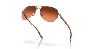 Oakley Feedback OO4079 Rose Gold/Prizm Brown Gradient #colour_rose-gold-prizm-brown-gradient