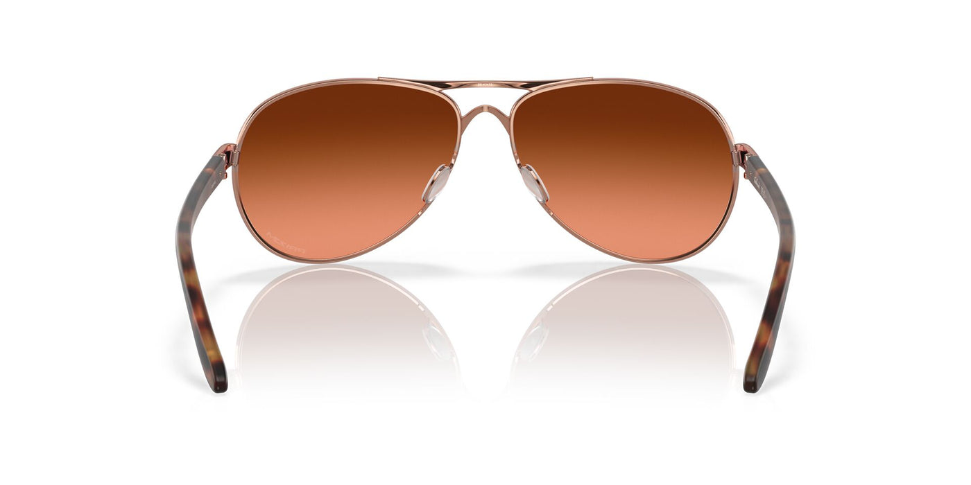 Oakley Feedback OO4079 Rose Gold/Prizm Brown Gradient #colour_rose-gold-prizm-brown-gradient