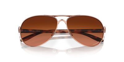 Oakley Feedback OO4079 Rose Gold/Prizm Brown Gradient #colour_rose-gold-prizm-brown-gradient