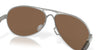 Oakley Feedback OO4079 Satin Chrome/Prizm Bronze #colour_satin-chrome-prizm-bronze