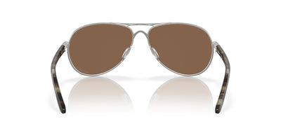 Oakley Feedback OO4079 Satin Chrome/Prizm Bronze #colour_satin-chrome-prizm-bronze