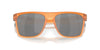 Oakley Leffingwell OO9100 Matte Transparent Ginger/Prizm Black Polarised #colour_matte-transparent-ginger-prizm-black-polarised