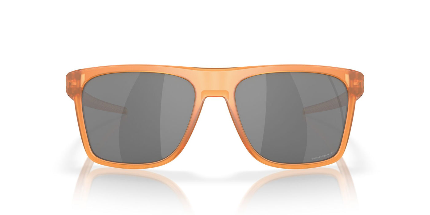 Oakley Leffingwell OO9100 Matte Transparent Ginger/Prizm Black Polarised #colour_matte-transparent-ginger-prizm-black-polarised