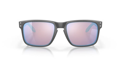 Oakley Holbrook OO9102 Steel/Prizm Snow Sapphire #colour_steel-prizm-snow-sapphire