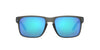 Oakley Holbrook OO9102 Matte Grey Smoke/Polarised Prizm Sapphire #colour_matte-grey-smoke-polarised-prizm-sapphire