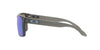 Oakley Holbrook OO9102 Matte Grey Smoke/Polarised Prizm Sapphire #colour_matte-grey-smoke-polarised-prizm-sapphire