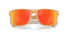 Oakley Holbrook OO9102 Matte Stone Desert Tan/Prizm Ruby Polarised #colour_matte-stone-desert-tan-prizm-ruby-polarised