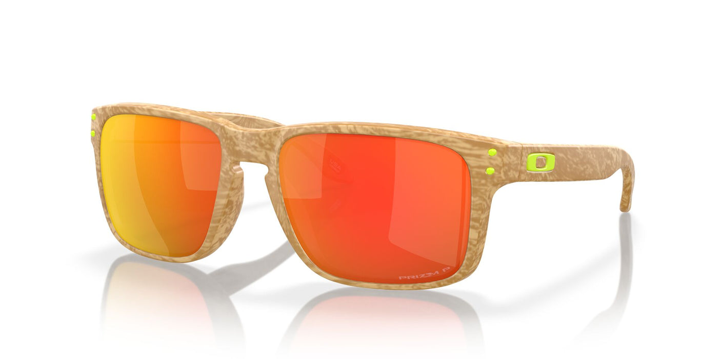 Oakley Holbrook OO9102 Matte Stone Desert Tan/Prizm Ruby Polarised #colour_matte-stone-desert-tan-prizm-ruby-polarised