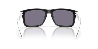 Oakley Holbrook OO9102 Matte Black-White/Prizm Grey #colour_matte-black-white-prizm-grey