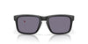 Oakley Holbrook OO9102 Matte Black-White/Prizm Grey #colour_matte-black-white-prizm-grey