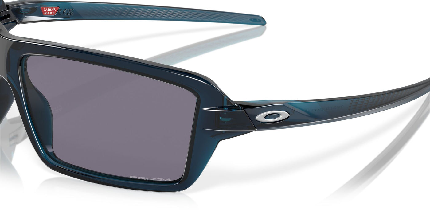 Oakley Cables OO9129 Transparent Poseidon/Prizm Grey #colour_transparent-poseidon-prizm-grey