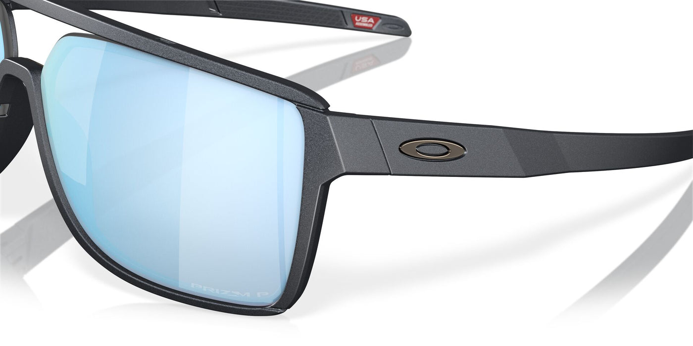 Oakley Castel OO9147 Blue Steel/Prizm Deep Water Polarised #colour_blue-steel-prizm-deep-water-polarised