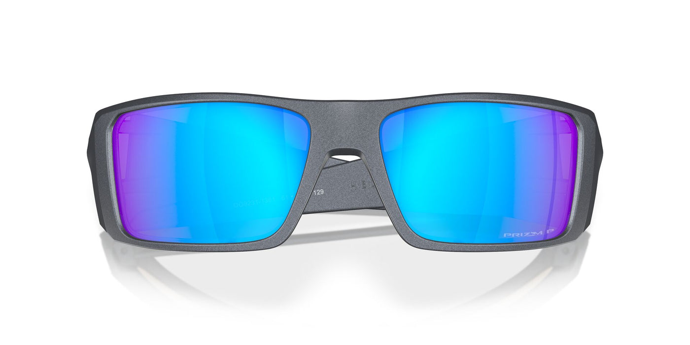 Oakley Heliostat OO9231 Blue Steel/Prizm Sapphire Polarised #colour_blue-steel-prizm-sapphire-polarised