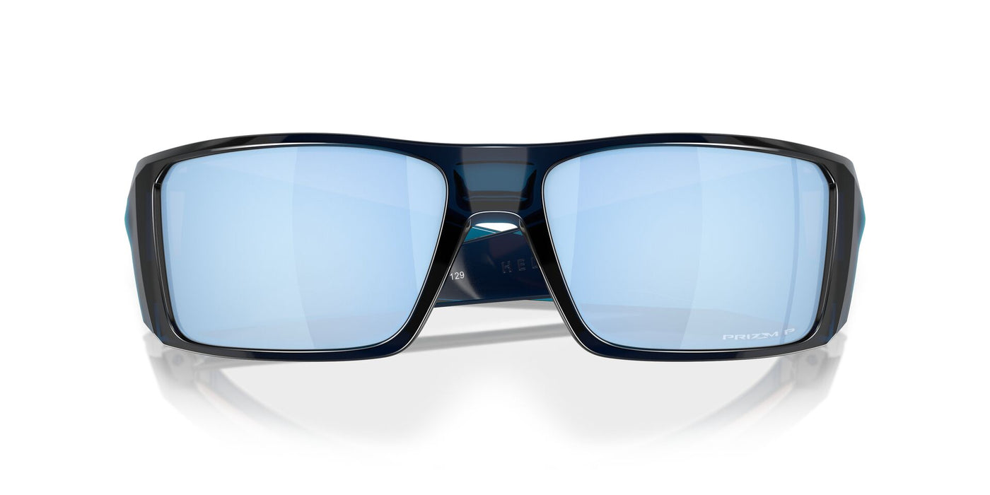 Oakley Heliostat OO9231 Transparent Poseidon/Prizm Deep Water Polarised #colour_transparent-poseidon-prizm-deep-water-polarised