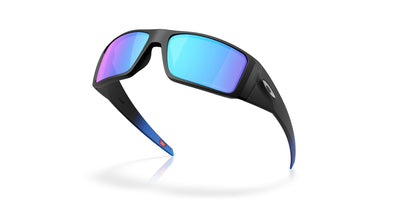 Oakley Heliostat OO9231 Matte Black/Prizm Sapphire Polarised #colour_matte-black-prizm-sapphire-polarised