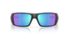 Oakley Heliostat OO9231 Matte Black/Prizm Sapphire Polarised #colour_matte-black-prizm-sapphire-polarised
