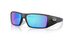 Oakley Heliostat OO9231 Matte Black/Prizm Sapphire Polarised #colour_matte-black-prizm-sapphire-polarised