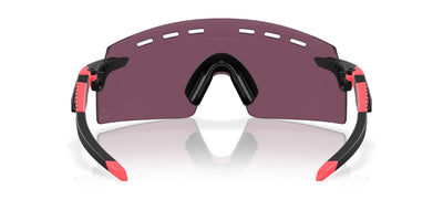 Oakley Encoder Strike Vented OO9235 Pink Stripes/Prizm Road Black #colour_pink-stripes-prizm-road-black