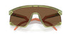 Oakley BXTR OO9280 Transparent Fern/Prizm Bronze #colour_transparent-fern-prizm-bronze