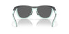 Oakley Frogskins Range OO9284 Matte Carbon/Blue Milkshake/Prizm Black #colour_matte-carbon-blue-milkshake-prizm-black