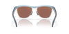 Oakley Frogskins Range OO9284 Transparent Stonewash/Prizm Deep Water Polarised #colour_transparent-stonewash-prizm-deep-water-polarised