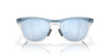 Oakley Frogskins Range OO9284 Transparent Stonewash/Prizm Deep Water Polarised #colour_transparent-stonewash-prizm-deep-water-polarised