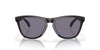 Oakley Frogskins Range OO9284 Matte Black/Prizm Grey #colour_matte-black-prizm-grey