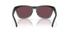 Oakley Frogskins Range OO9284 Matte Black/Matte Grey Smoke/Prizm Road #colour_matte-black-matte-grey-smoke-prizm-road