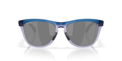 Oakley Frogskins Range OO9284 Matte Transparent Blue/Prizm Black #colour_matte-transparent-blue-prizm-black