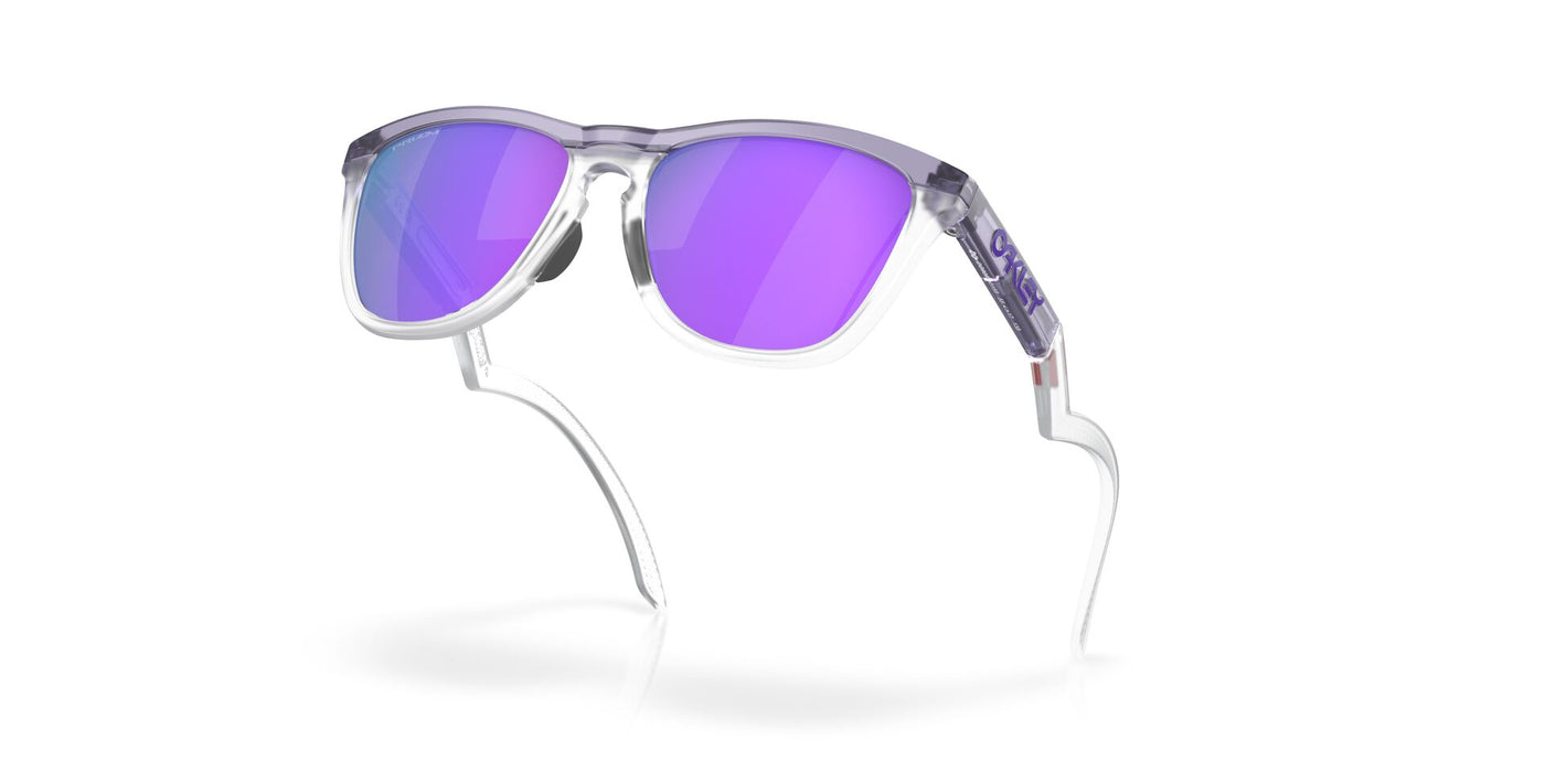 Oakley Frogskins Hybrid OO9289 Matte Lilac/Prizm Clear/Prizm Violet #colour_matte-lilac-prizm-clear-prizm-violet