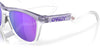 Oakley Frogskins Hybrid OO9289 Matte Lilac/Prizm Clear/Prizm Violet #colour_matte-lilac-prizm-clear-prizm-violet