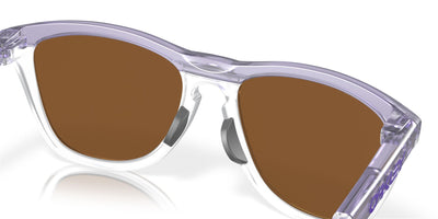 Oakley Frogskins Hybrid OO9289 Matte Lilac/Prizm Clear/Prizm Violet #colour_matte-lilac-prizm-clear-prizm-violet