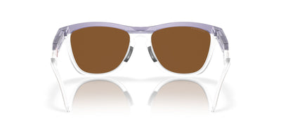 Oakley Frogskins Hybrid OO9289 Matte Lilac/Prizm Clear/Prizm Violet #colour_matte-lilac-prizm-clear-prizm-violet