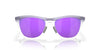 Oakley Frogskins Hybrid OO9289 Matte Lilac/Prizm Clear/Prizm Violet #colour_matte-lilac-prizm-clear-prizm-violet