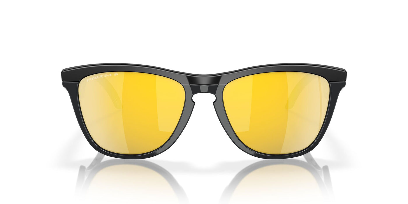 Oakley Frogskins Hybrid OO9289 Matte Black/Prizm 24K Polarised #colour_matte-black-prizm-24k-polarised