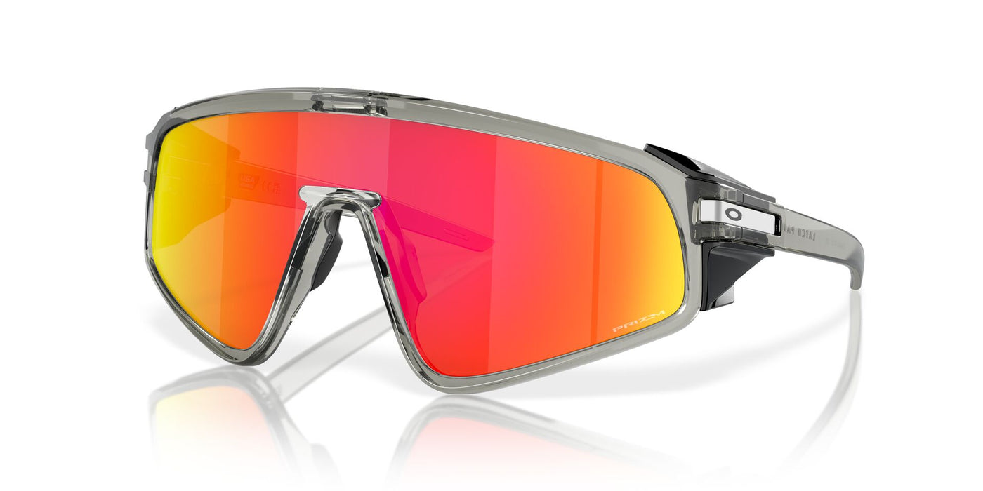 Oakley Latch Panel OO9404 Grey Ink/Prizm Ruby #colour_grey-ink-prizm-ruby