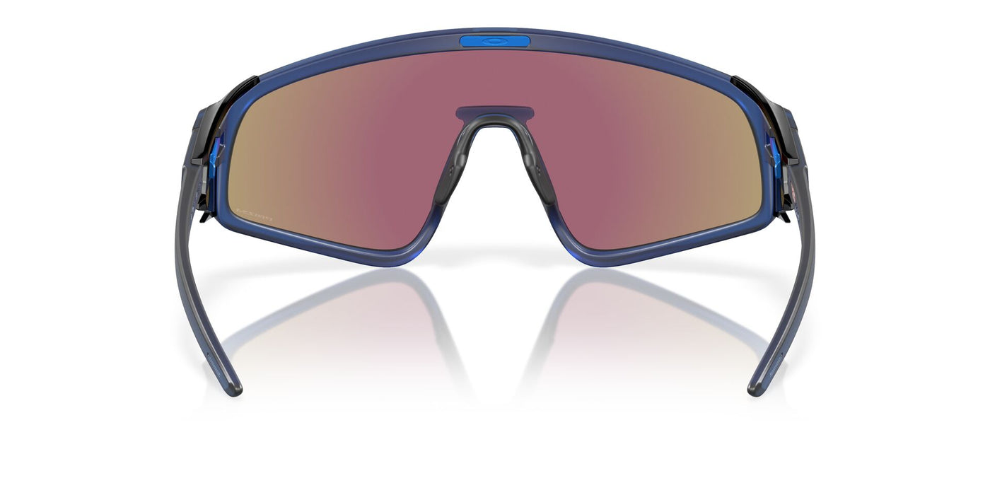 Oakley Latch Panel OO9404 Matte Transparent Navy/Prizm Sapphire #colour_matte-transparent-navy-prizm-sapphire