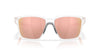 Oakley Actuator SQ OO9430 Matte Clear/Prizm Rose Gold Polarised #colour_matte-clear-prizm-rose-gold-polarised