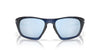 Oakley Lateralis OO9431 Matte Transparent Blue/Prizm Deep Water Polarised #colour_matte-transparent-blue-prizm-deep-water-polarised