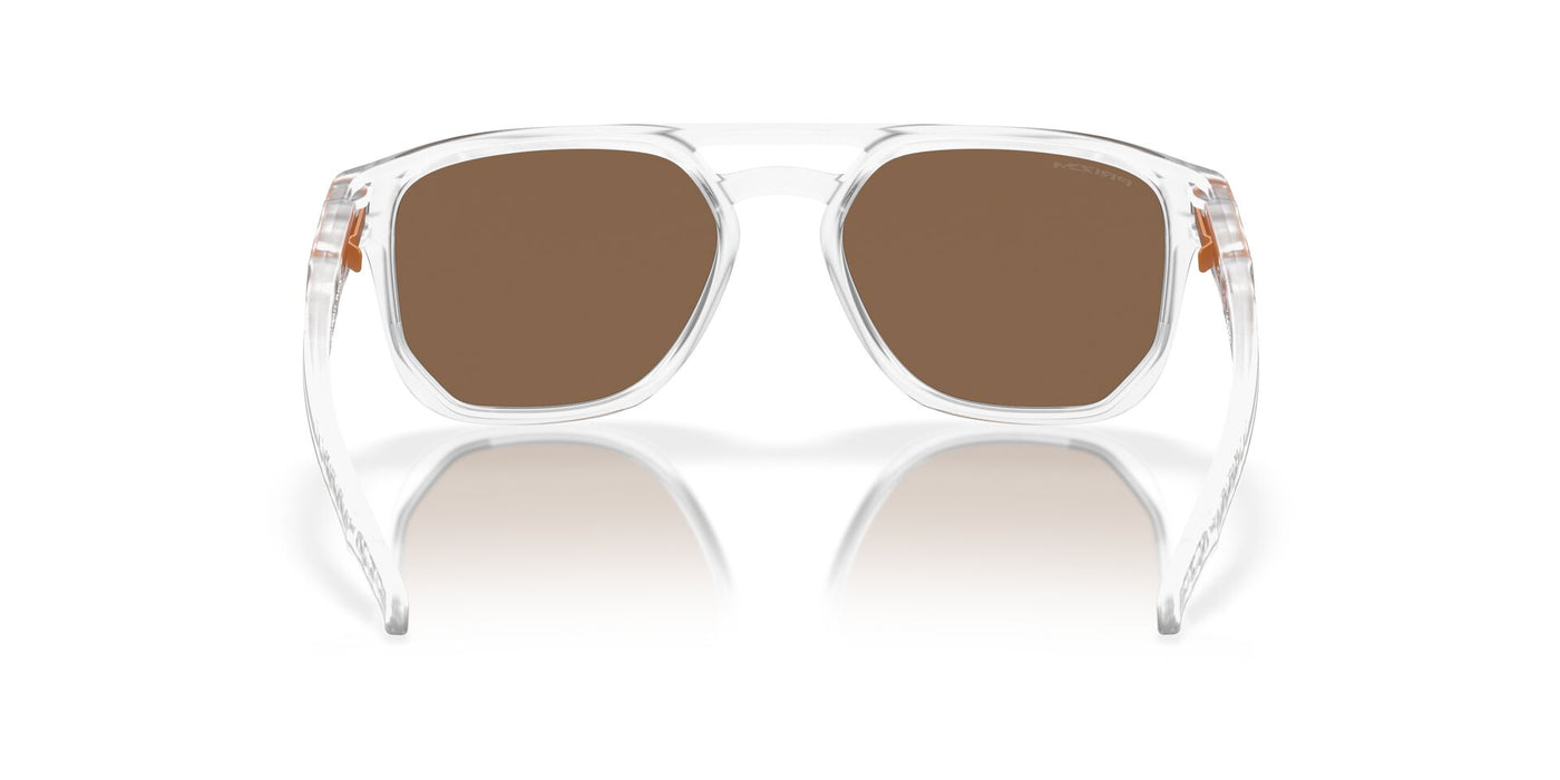 Oakley Latch Beta OO9436 Matte Clear/Prizm Bronze #colour_matte-clear-prizm-bronze