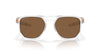 Oakley Latch Beta OO9436 Matte Clear/Prizm Bronze #colour_matte-clear-prizm-bronze