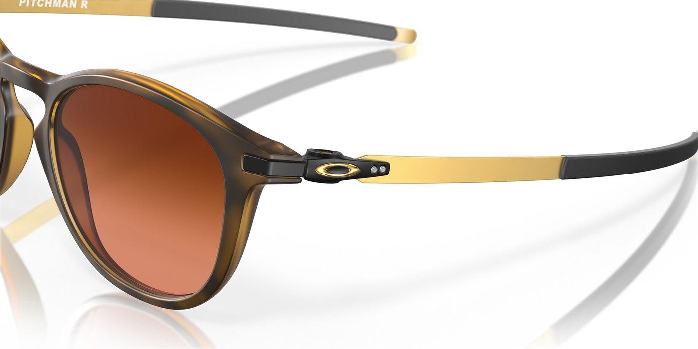 Oakley Pitchman R OO9439 Matte Brown Tortoise/Prizm Brown Gradient #colour_matte-brown-tortoise-prizm-brown-gradient