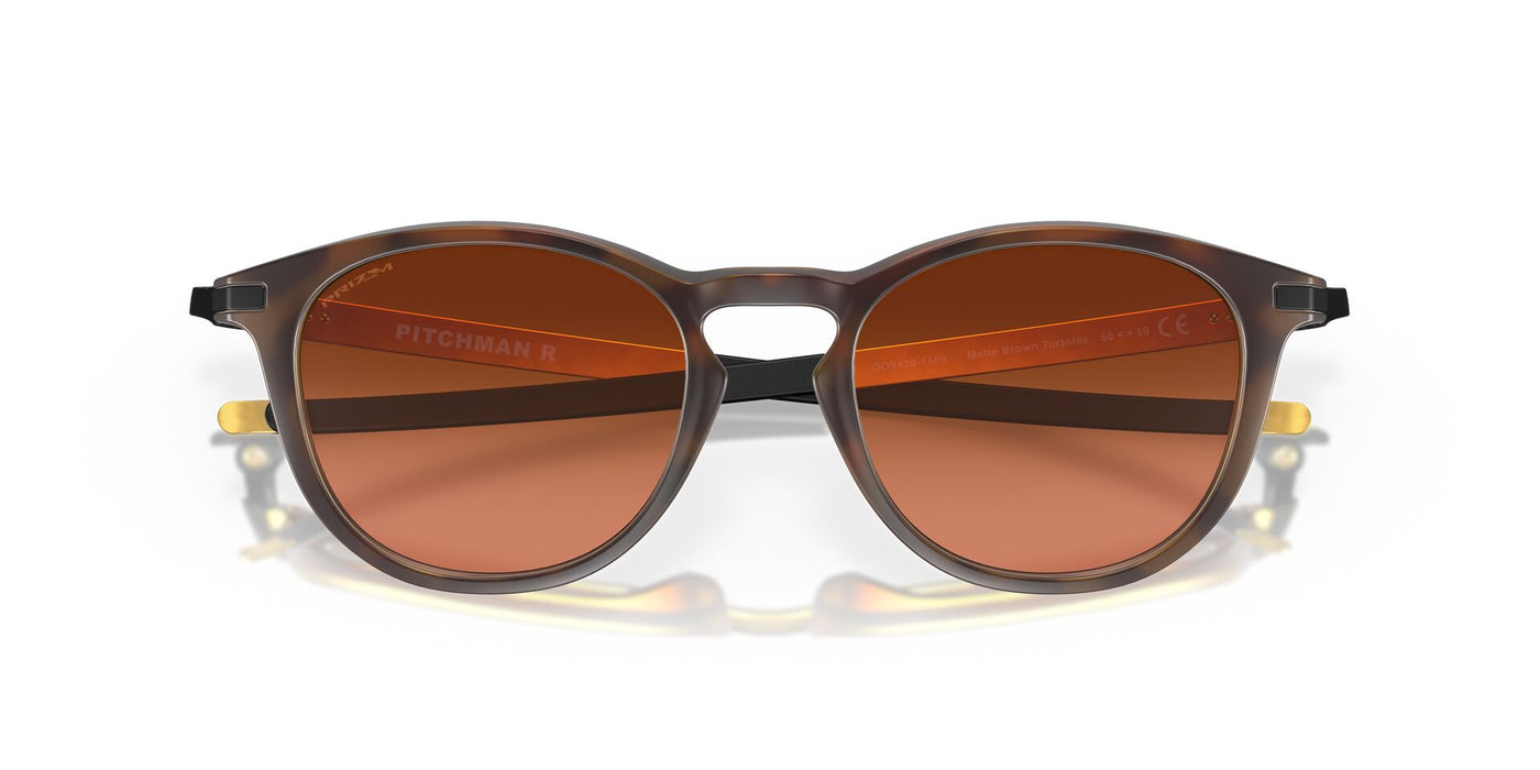 Oakley Pitchman R OO9439 Matte Brown Tortoise/Prizm Brown Gradient #colour_matte-brown-tortoise-prizm-brown-gradient